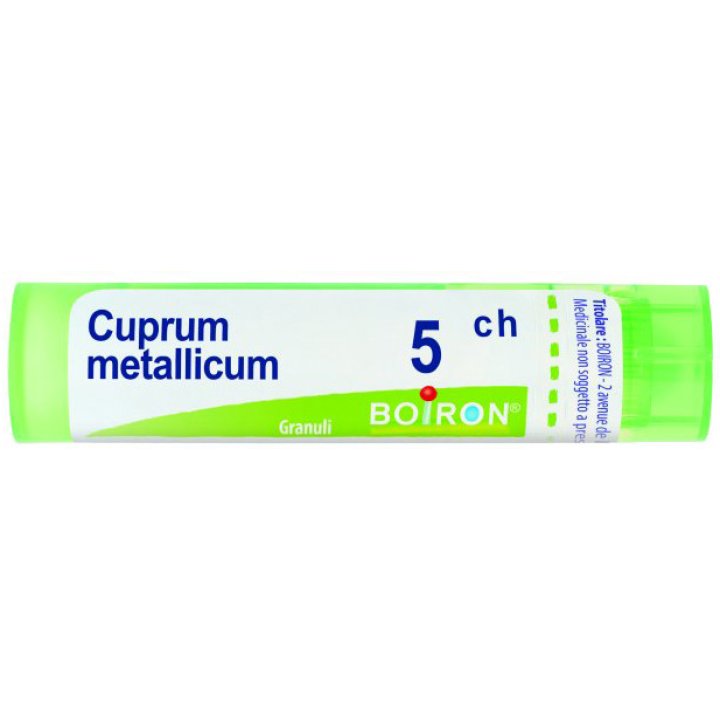 CUPRUM METALLICUM 5 CH GRANULI