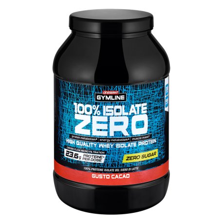 GYMLINE 100% WHEY ISO ZERO CACAO 900 G