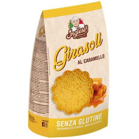 INGLESE GIRASOLI AL CARAMELLO BISCOTTI AL MAIS 300 G