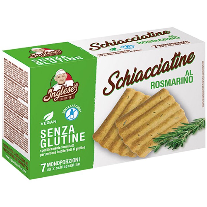 INGLESE SCHIACCIATINE ROSMARINO 125 G