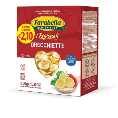 FARABELLA ORECCHIETTE I REGIONALI PASTA FRESCA STABILIZZATA250 G PROMO
