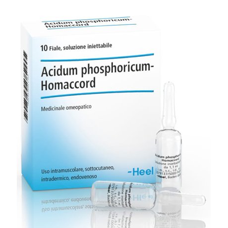 HEEL PHOSPHORICUM ACIDUM HOMACCORD 10 FIALE