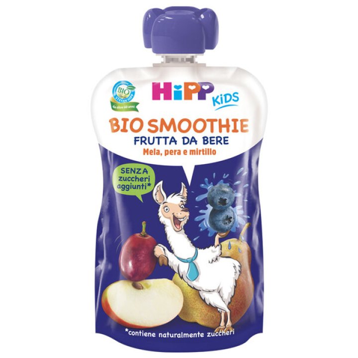 HIPP BIO SMOOTHIES MELA/PERA/MIRTILLO 120 ML