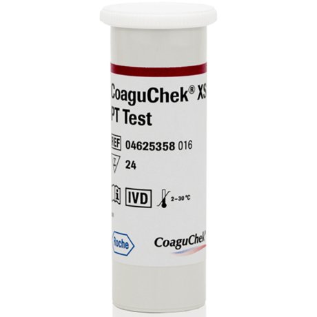 STRISCE REATTIVE PER APPARECCHIO UTODIAGNOSTICO COAGUCHEK XS PT TEST 6 PEZZI STRISCE REATTIVE PER APPARECCHIO UTODIAGNOSTICO COAGUCHEK XS PT TEST 6 PEZZI