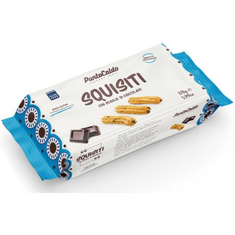 SQUISITI CON SCAGLIE DI CIOCCOLATO SENZA GLUTINE 220 G