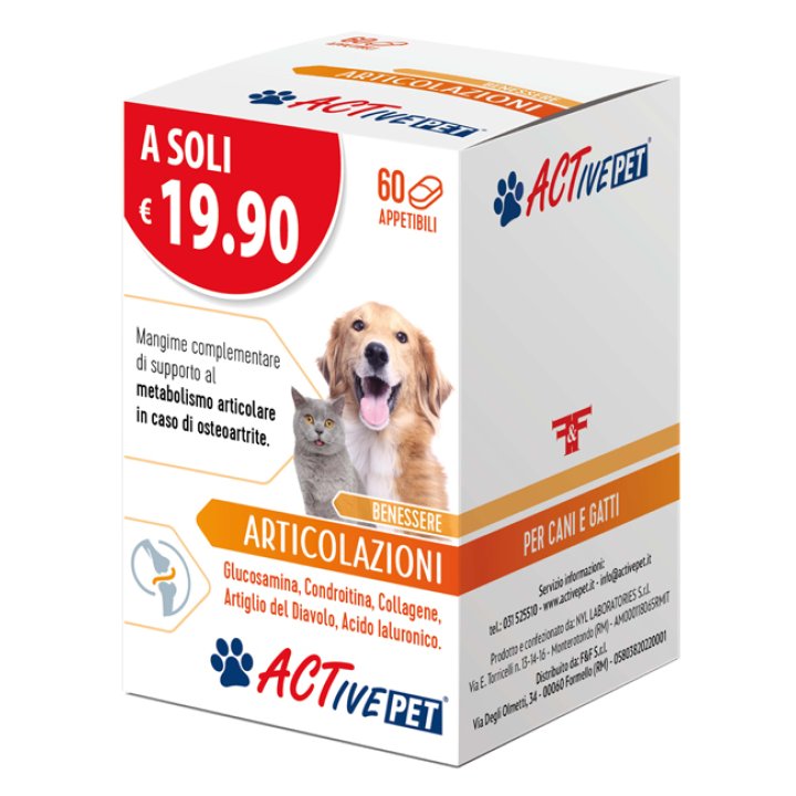 ACTIVE PET ARTICOLAZIONI 60 COMPRESSE