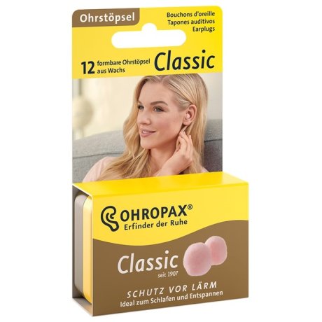 OHROPAX CLASSIC TAPPI PREAURICOLARI 12 PEZZI