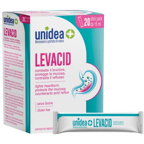 UNIDEA LEVACID 20 STICK DA 15 ML