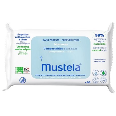 MUSTELA SALVIETTE ACQUA S/PROF