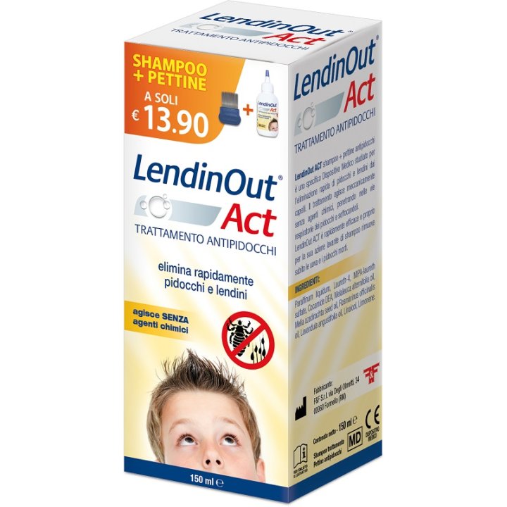 LENDINOUT ACT A/PIDOCCHI 150ML