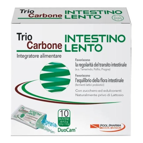 TRIOCARBONE INTESTINO LENTO 10 BUSTINE