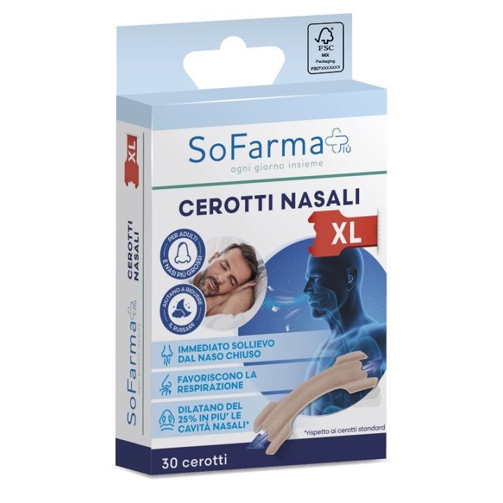 CEROTTO NASALE XL 30PZ SF+