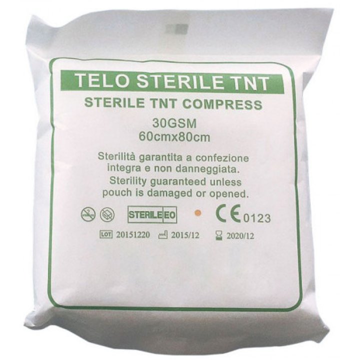 TELINO STERILE TNT PER USTIONI CM.60X80