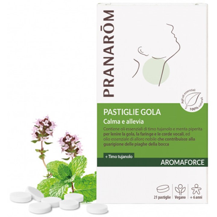 PRANAROM AROMAFORCE LA 21 PASTIGLIE MASTICABILI