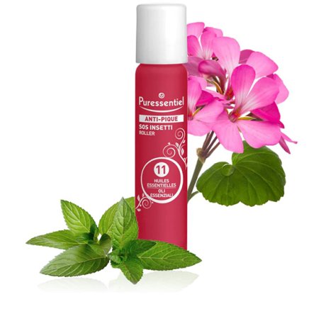 PURESSENTIEL SOS INSETTI ROLL ON MULTI LENITIVO BIO 5 ML