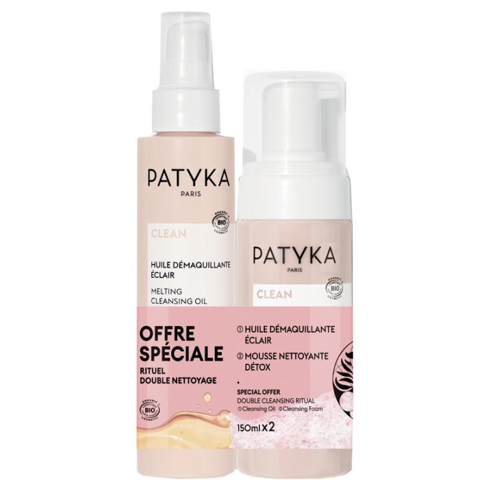 PATYKA DUO DOPPIA DETERSIONE OLIO 200 ML + SCHIUMA 150 ML