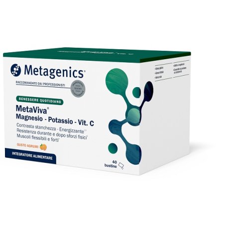 METAVIVA MG K VIT C 40BUST