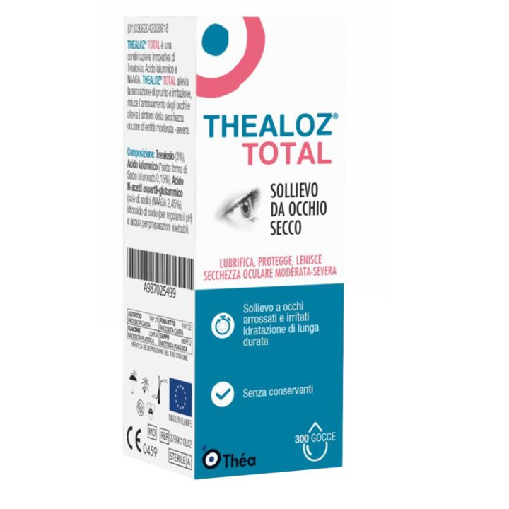 THEALOZ CCE OCULARI TOTAL 10 ML