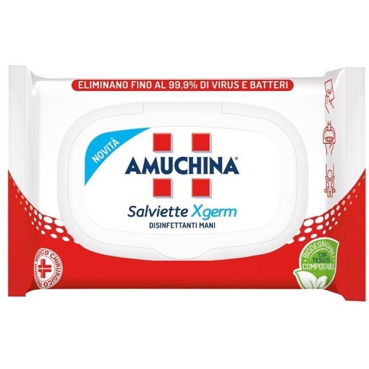 AMUCHINA XGERM SALVIETTINE MANI 20 PEZZI