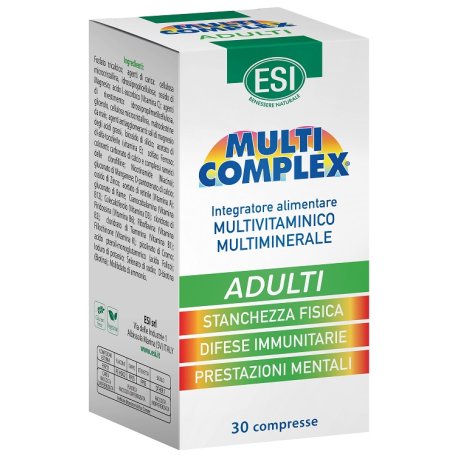 ESI MULTICOMPLEX ADULTI 30 COMPRESSE ESI MULTICOMPLEX ADULTI 30 COMPRESSE