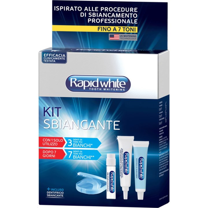 INTERNATION RAPID WHITE KIT BITE DENTIFRICIO SBIANCANTE