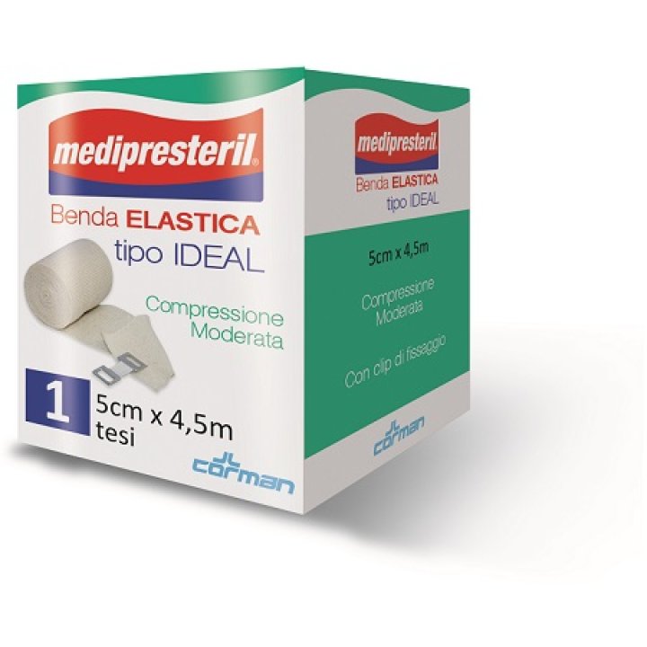 BENDA ELASTICA ORLATA IDEAL MEDIPRESTERIL CM5X450 BENDA ELASTICA ORLATA IDEAL MEDIPRESTERIL CM5X450