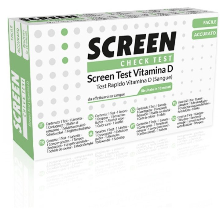 TEST RAPIDO 25-IDROSSIVITAMINA D PUNGIDITO SCREEN 1 PEZZO