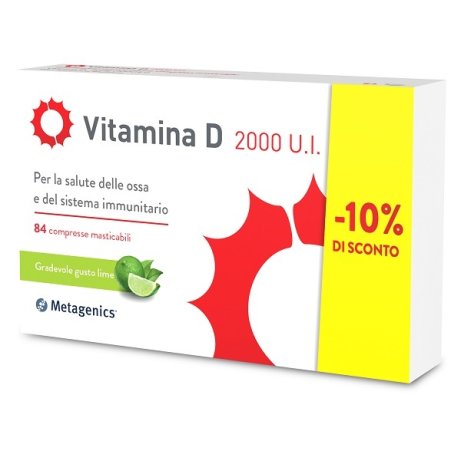 VITAMINA D 2000 UI 84 COMPRESSE