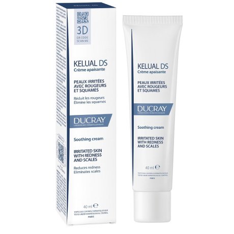 Ducray Kelual DS Crema lenitiva viso anti-squame 40 ml