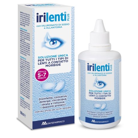 SOLUZIONE UNICA PER LENTI A CONTATTO IRILENTI 100 ML