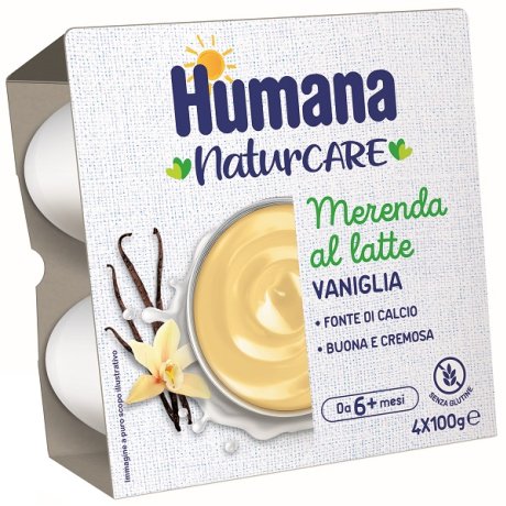 HUMANA MERENDA VANIGLIA 4X100G