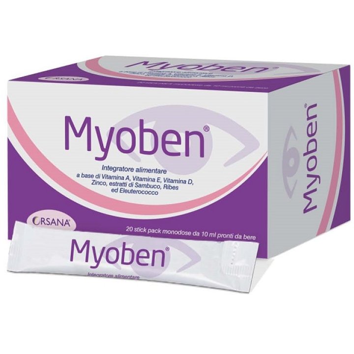 MYOBEN 20 STICK PACK X 10 ML