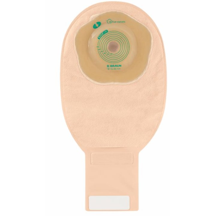 SACCA ILEOSTOMIA FLEXIMA ACTIVE O\'CONVEX ROLL UP SPLIT COVER MAXI 15-45 MM 10 PEZZI