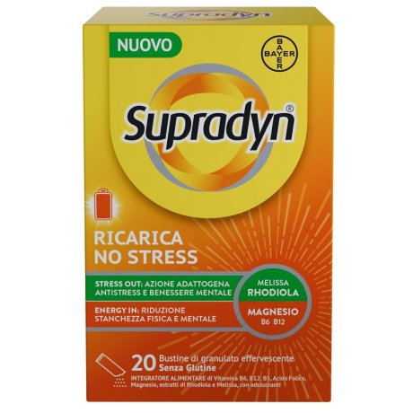 SUPRADYN RICARICA NO STRESS 20 BUSTINE