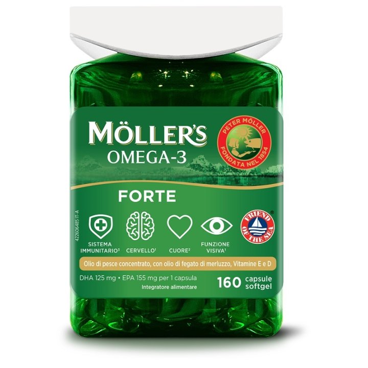 MOLLER S OMEGA 3 FORTE 160CPS MOLLER S OMEGA 3 FORTE 160CPS