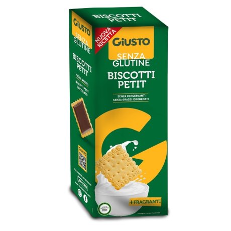 GIUSTO-S/G BISCOTTI PETIT 175G