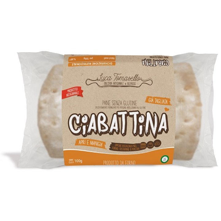 CIABATTINA PANE SENZA GLUTINE 100 G