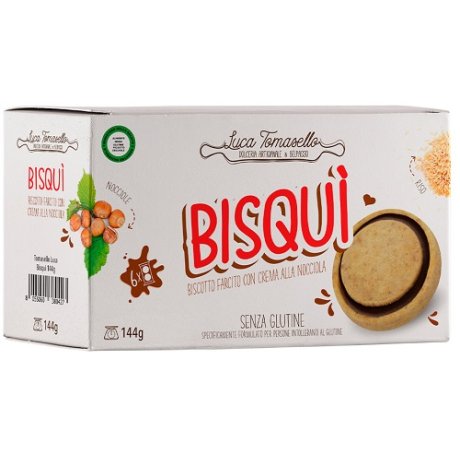 BISQUI\' BISCOTTO FARCITO CREMA NOCCIOLA 144 G