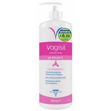 VAGISIL DETERGENTE PH BALANCE 500 ML OFFERTA SPECIALE VAGISIL DETERGENTE PH BALANCE 500 ML OFFERTA SPECIALE