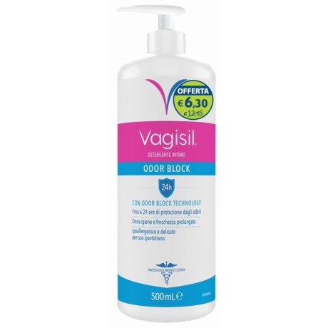 VAGISIL DETERGENTE ODOR BLOCK 500 ML OFFERTA SPECIALE