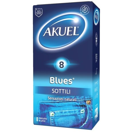 PROFILATTICO AKUEL BLUES SOTTILE 8 PEZZI