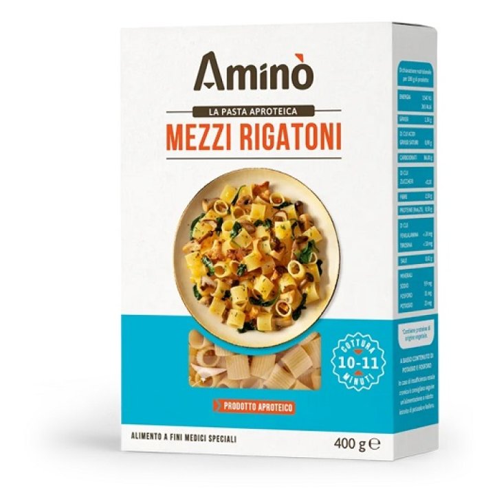 AMINO\' MEZZI RIGATONI APROTEICI 400 G