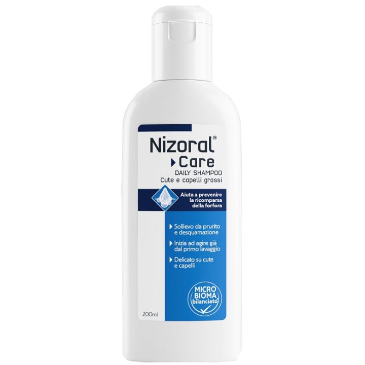 NIZORAL CARE DAILY SHAMPOO CUTE & CAPELLI GRASSI 200 ML NIZORAL CARE DAILY SHAMPOO CUTE & CAPELLI GRASSI 200 ML