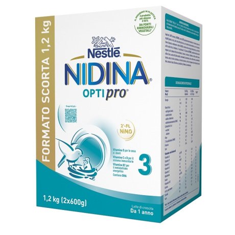 NIDINA OPTIPRO 3 POLV 2PZ 600G NIDINA OPTIPRO 3 POLV 2PZ 600G