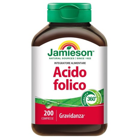 JAMIESON ACIDO FOLICO 200CPR JAMIESON ACIDO FOLICO 200CPR