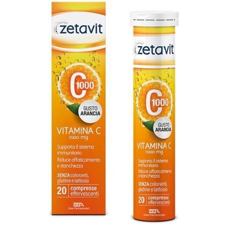 ZETAVIT C1000 20 COMPRESSE EFFERVESCENTI