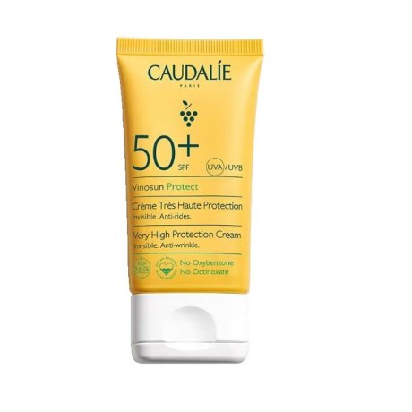 Caudalie Vinosun Protect - Crema Solare ad Alta Protezione SPF50 - 50ml
