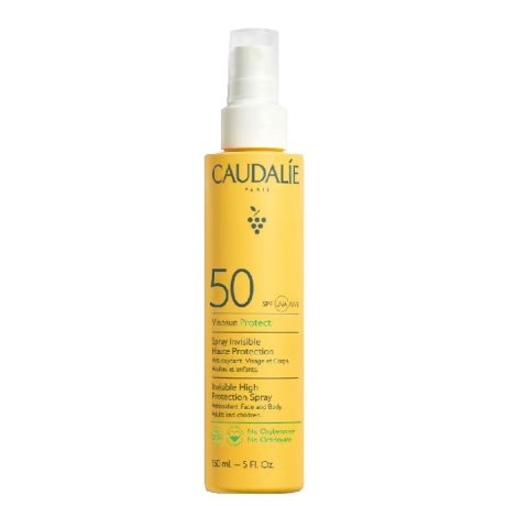 Caudalie Vinosun Protect - Spray Solare Invisibile Alta Protezione SPF50 - 150ml
