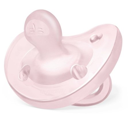 CHICCO GOMMOTTO SILICONE ROSA 2-6 MESI 1 PEZZO