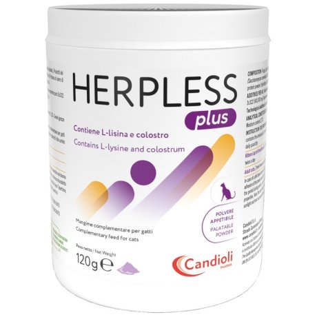 HERPLESS PLUS POLVERE 120G